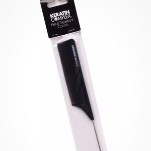 Keratin Complex Heat Resistant Metal Tail Comb - NEW
